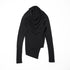 JULIUS 917KNM2 Black / Cowl Neck Knit Top